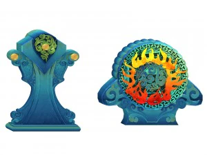 horizontal version of the building accessories 3D Model