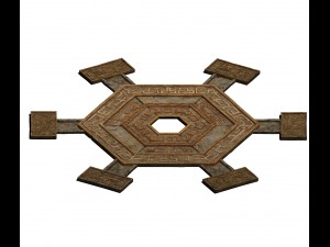 royal city tomb - raid space chuansong zhen 3D Model