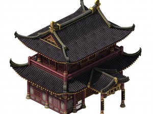 palace building - main building 034 Model 3D