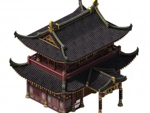 budynek pałacu - budynek gł&oacute;wny 034 Model 3D