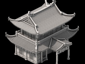 palace building - main building 034 3D 모델