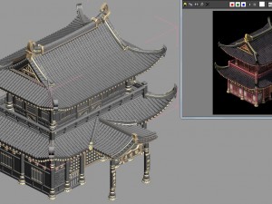 palace building - main building 034 3D 모델