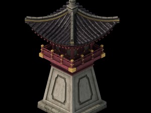 palace - watchtower 044 Modelo 3D