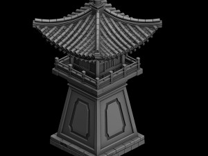 palace - watchtower 044 Modelo 3D