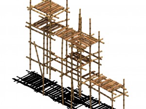 organ cattle - manufacturing site 3D Model