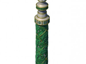 wonderful fantasy - decorative pillars 02 3D Model