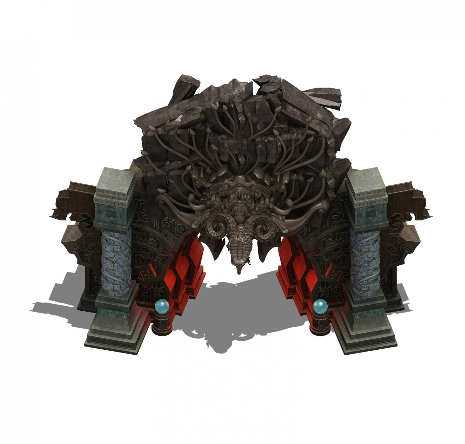 a world - the door 3D Model .c4d .max .obj .3ds .fbx .stl .blend 