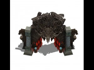 bir d&uuml;nya - kapı 3D Model