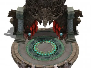 a world - the door 3D Model