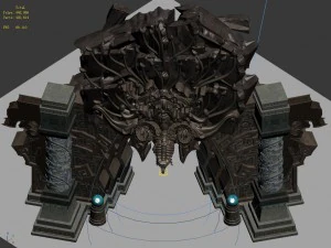 a world - the door 3D Model