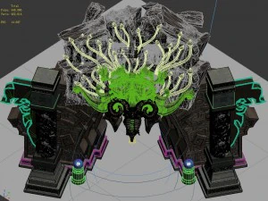 a world - the door 3D Model