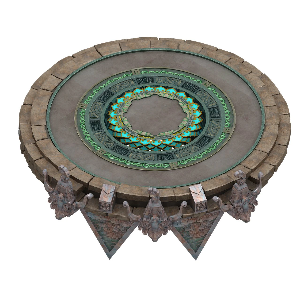 a world - chassis 3D Model .c4d .max .obj .3ds .fbx .stl .blend 