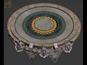 a world - chassis 3D Model