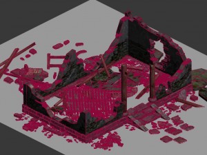 buildings - ruins 002 3D Model
