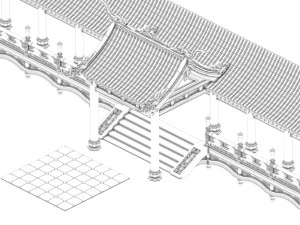 architecture - wonderful fantasy - architecture 02 3D Model