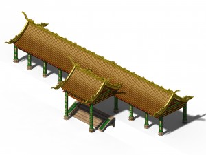 architecture - wonderful fantasy - architecture 02 Modelo 3D