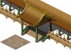 architecture - wonderful fantasy - architecture 02 Modelo 3D