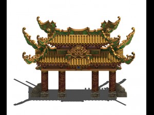 architectural image of the door - arch 3D Модель
