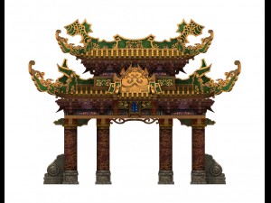 architectural image of the door - arch 3D Модель