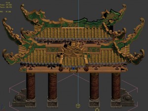 architectural image of the door - arch 3D Модель