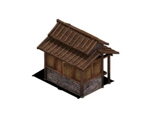 street - small street vendors 3D Model