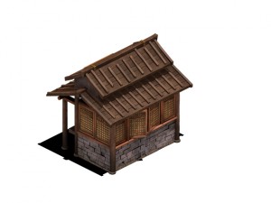 street - small street vendors 3Dモデル