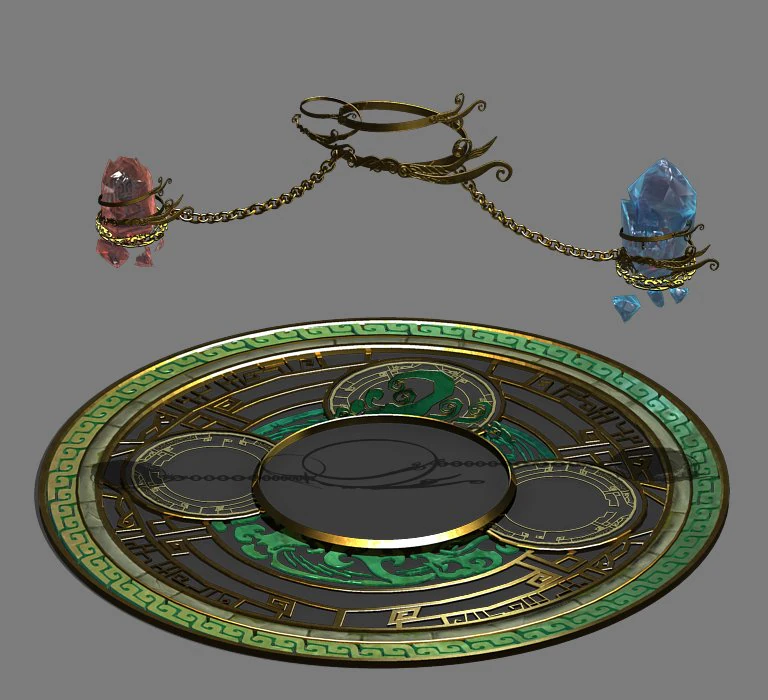 wizard - disc send 12 3D Model .c4d .max .obj .3ds .fbx .stl .blend 