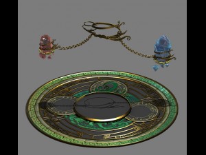 wizard - disc send 12 3D मॉडल