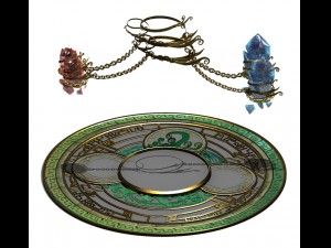 wizard - disc send 12 3D Model