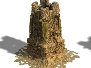barracks - beacon 01 3D Model