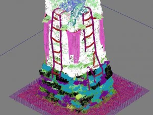 barracks - beacon 02 3D Model