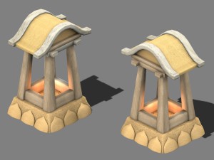 cartoon world - stove 13 3D 모델