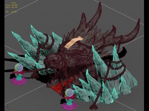 trapped dragon cave - entrance 3D Model