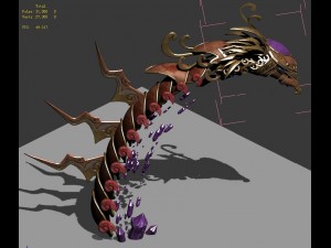 secret state - phoenix head 3D Модель