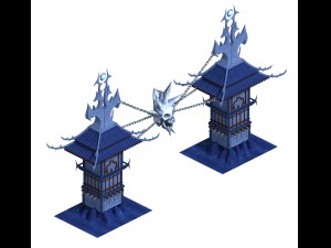 magic are - gates 3D-Modell