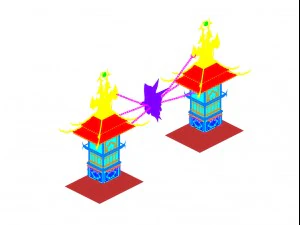 magic are - gates 3D Model