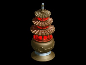 magic are - lights 2 Modello 3D