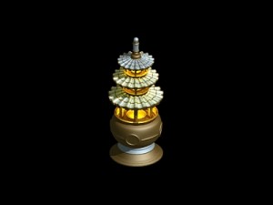 magic are - lights 2 Modello 3D