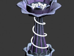 magic are - ground lights 3 Modello 3D