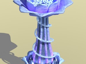 magic are - ground lights 3 Modello 3D