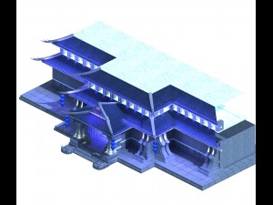 magic - the main building Modelo 3D