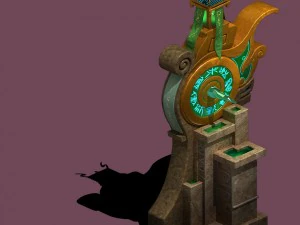 magia chuan songzhen - apoio Modelo 3D