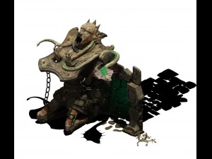 devil cave - entrance 3D Model