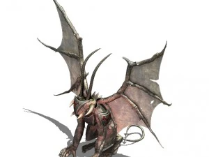 magic sea abyss - devil statue 3D Model