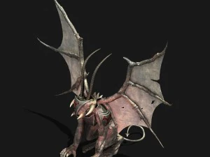 magic sea abyss - devil statue 3D Model