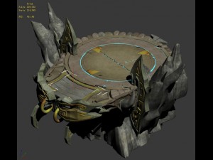 the main city of the devil - the design of the pro Model 3D