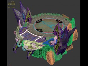 the main city of the devil - the design of the pro Model 3D
