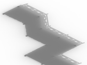 wooden bridge - nine bridge 3D 모델