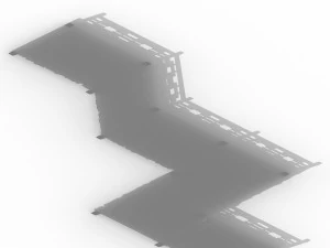wooden bridge - nine bridge 3D Model