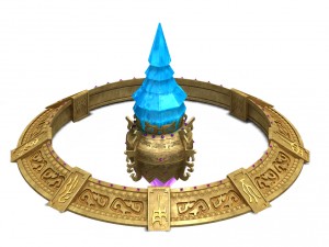 twilight circle - magic halo 3D Model